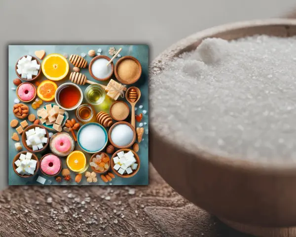 Azúcar, miel, naranjas y cubos de azúcar. ¿Cuál es el edulcorante más sano?