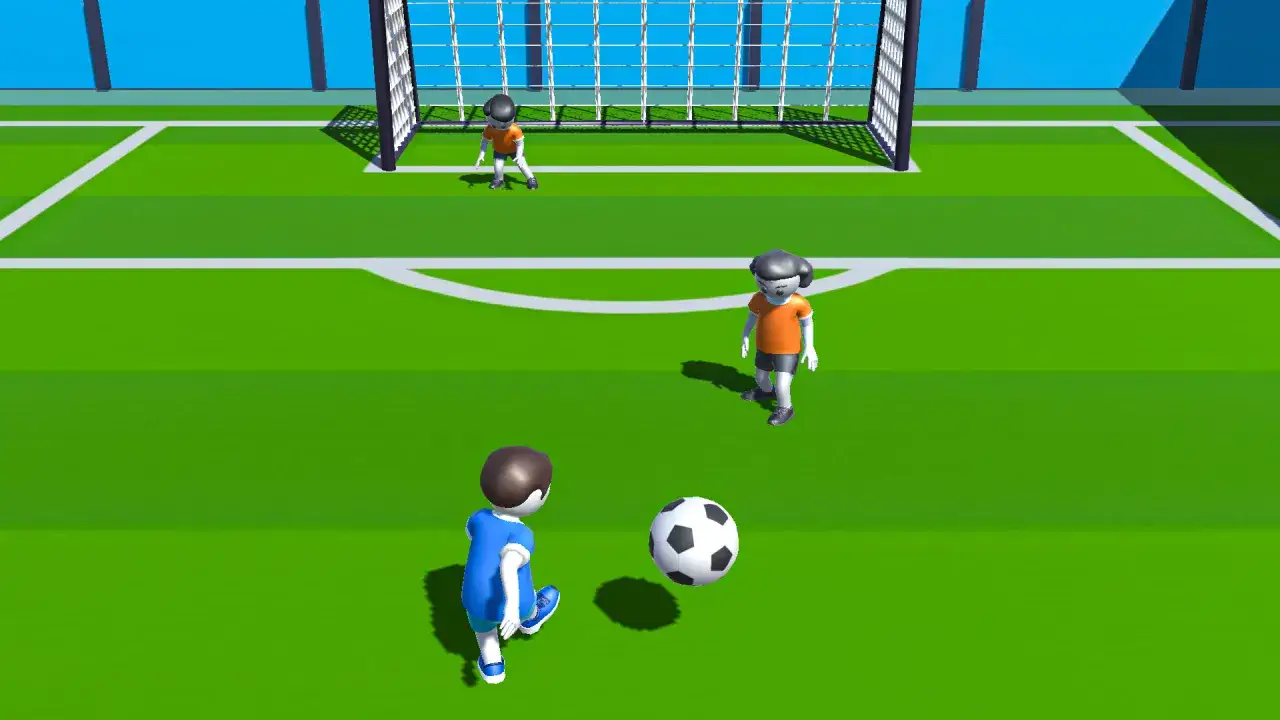 Jugadores de fútbol se preparan para un penalti. ¿Qué es real en la estrategia y el azar del juego?