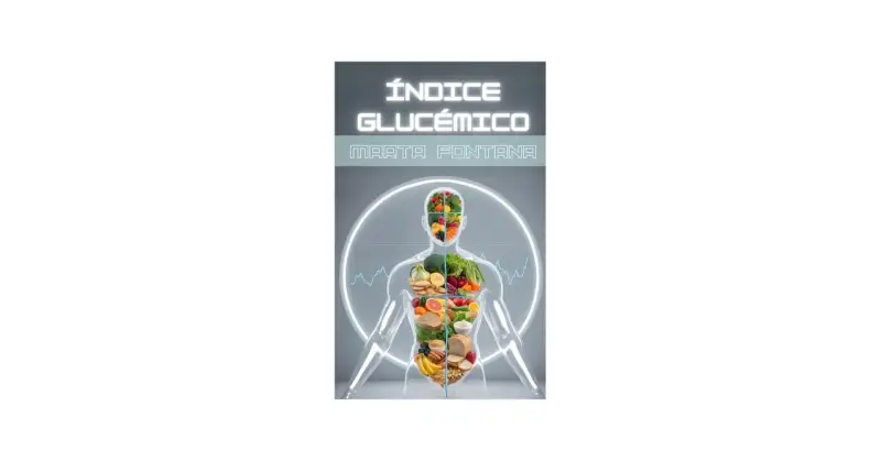 El índice glucémico explicado con una figura humana llena de frutas, verduras y granos.